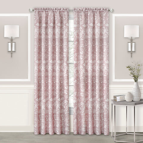 Blush Charlotte Rod Pocket Panel