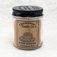 Cinnamon bun jar candle