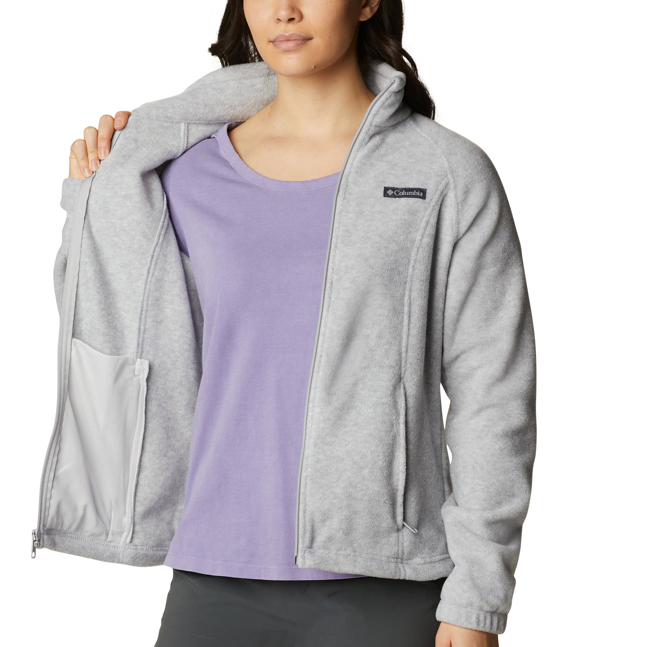 Columbia Sportswear Omni-shield Women's Zip-up Purple Jacket Size Small