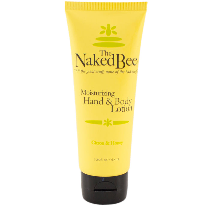 tube of the naked bee citron Y honey Hand & body lotion 2.25 fl oz