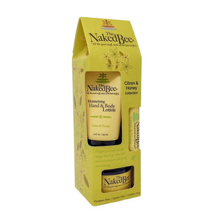 The Naked Bee Citron and Honey gift set