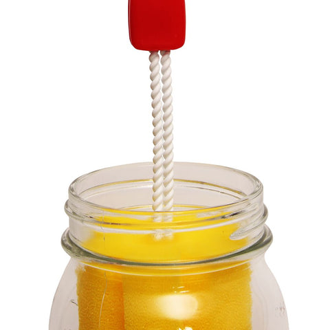 Canning jar brush VKP1143 in use