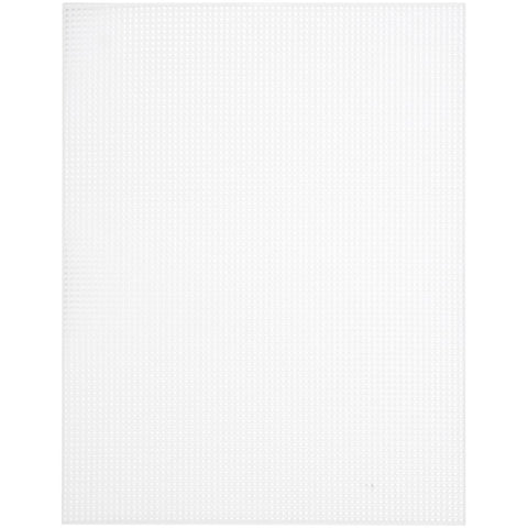 Clear plastic canvas mesh