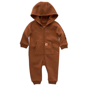 Infants' Long-Sleeve Fleece Zip Front Coverall CM8751