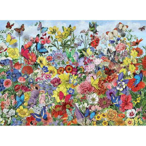 butterfly garden puzzle