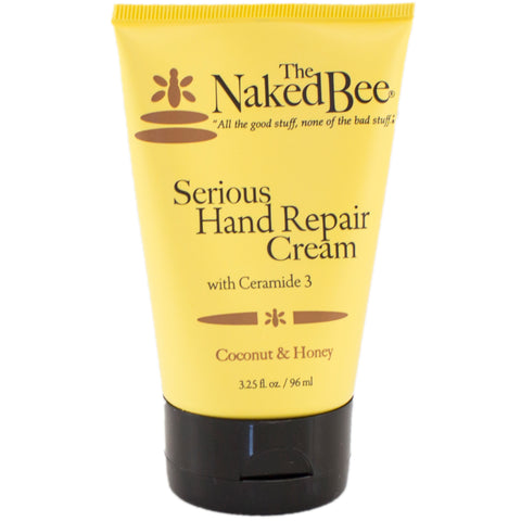 the naked bee serious hand repair coconut & honey cream