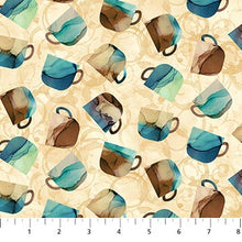 Coffee Mugs, Barista Cotton Fabric Collection DP