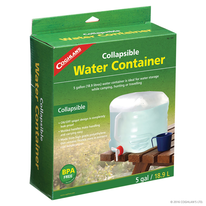 Collapsible water jug