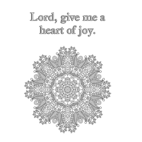 coloring page, 2027 Power Prayers Creative Coloring Planner 9798891513389