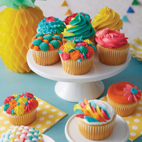 Frosted cupcakes