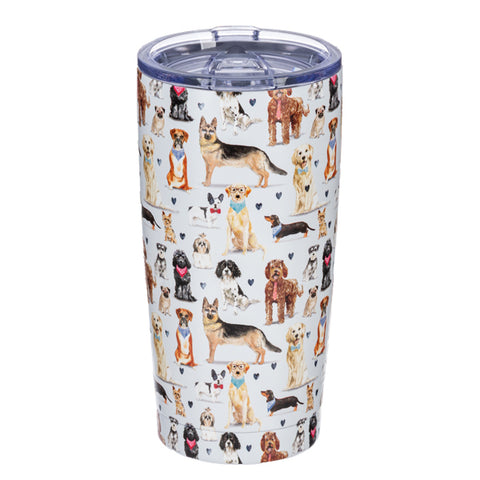 colorful dog, 20 oz. Decorative Tumblers CB