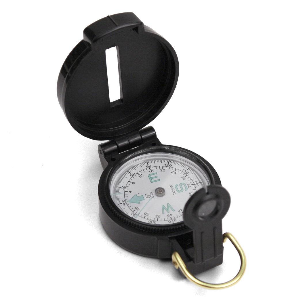 Lensatic compass