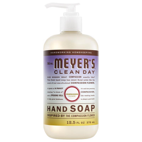 Compassion Flower Clean Day Liquid Hand Soap