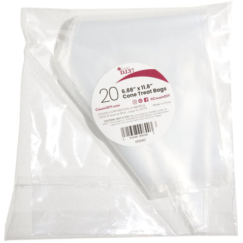 Cousin DIY plastic treat bags