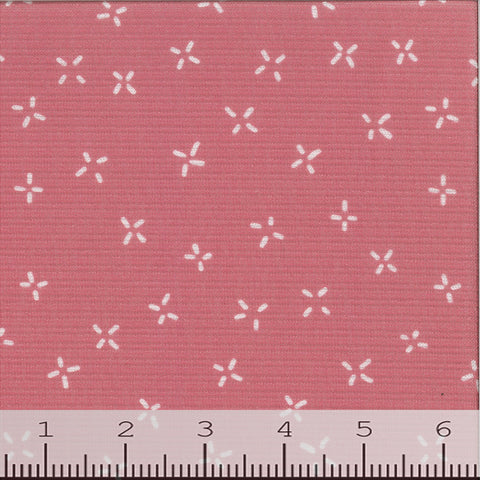 coral, Fashion Print Rib Knit Fabric CA-22