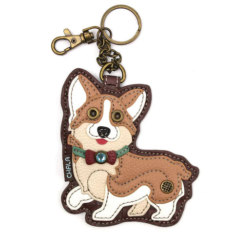 corgi, Key Fob Coin Purse 806