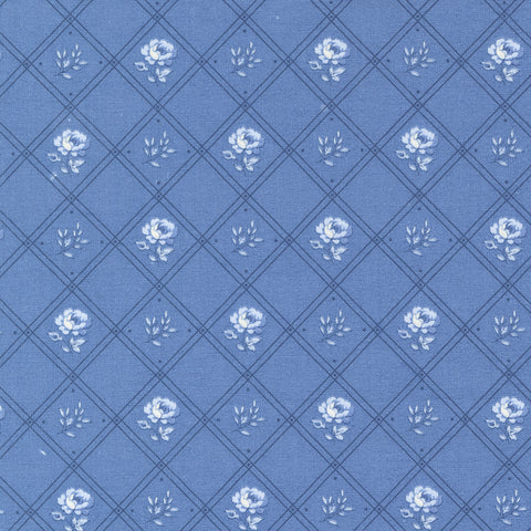 Blueberry Delight Collection Checks and Plaids Cotton Fabric 3032 cornflower blue