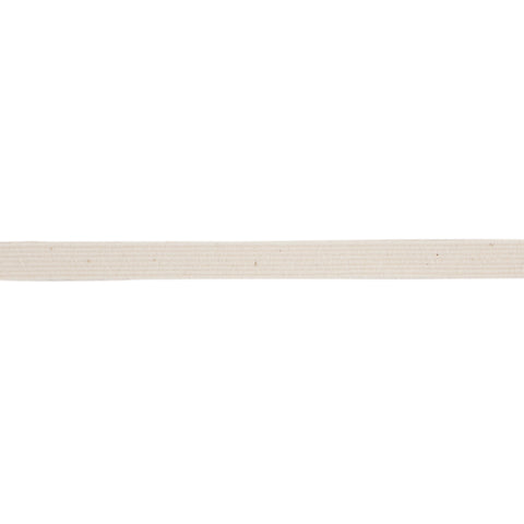 Narrow cotton elastic