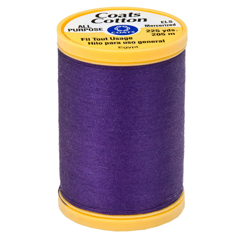 Purple cotton thread
