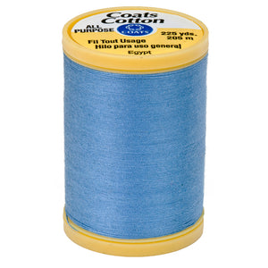 Medium blue cotton thread