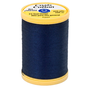 Navy cotton thread