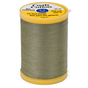 Green linen cotton thread