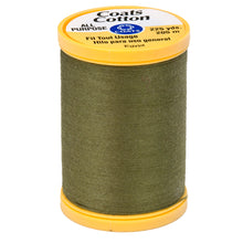 Bronze green cotton thread