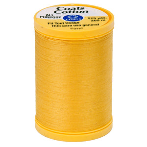 Spark gold cotton thread