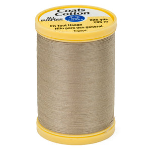 Khaki cotton thread