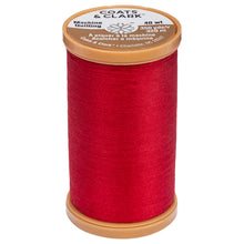 Red cotton thread for machine quilting