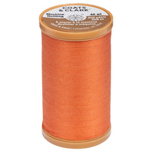 Dark Orange cotton thread for machine quilting