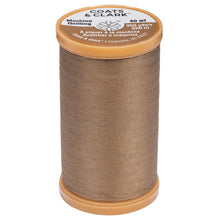 Driftwood cotton thread for machine quilting