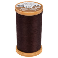 Chona brown cotton thread for machine quilting