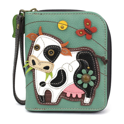 cow, Zip-Around Wallets 839