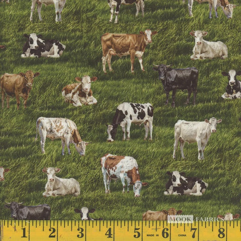 Cow Country Cotton Fabric 139975