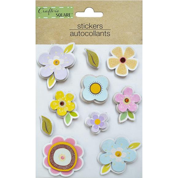 Garden Flora 3D Stickers CR83654