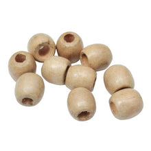 16mm Wooden Oval Polished Beads CR87379