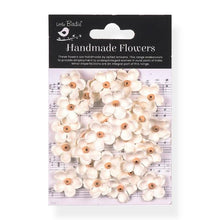 Ivory Pearl Beaded Blooms Paper Flowers