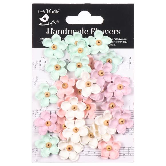 Fairy Garden Beaded Blooms Paper Flowers