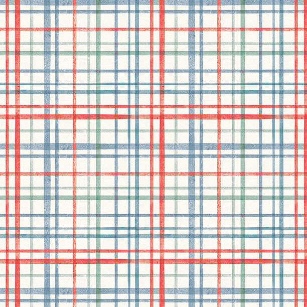 Wilmington Prints Fresh and Sweet Collection Plaid Cotton Fabric
