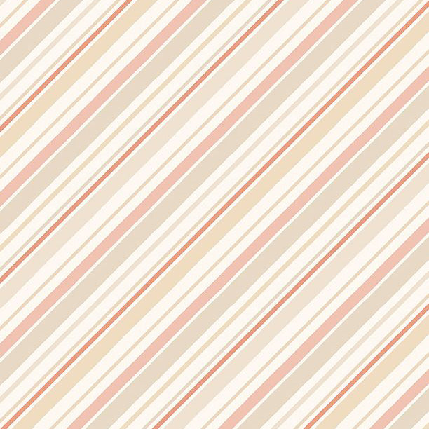 Blessed by Nature Collection Diagonal Strip Cotton Fabric 17815 cream