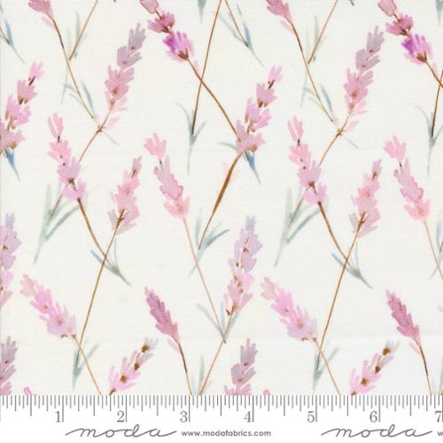Blooming Lovely Collection Watercolor Florals Cotton Fabric 16975 cream