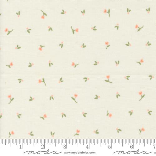 Flower Girl Collection Picked Ditsy Cotton Fabric 31732 cream