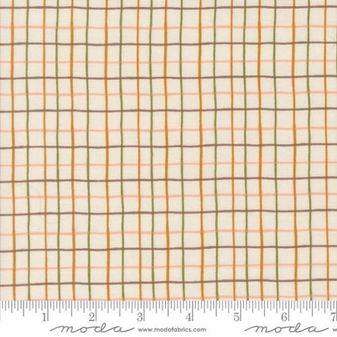 cream, Frivolity Collection Checks and Plaids Cotton Fabric 43195