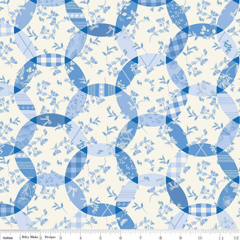 cream, Penelope Collection Cheater Print Cotton Fabric C16647