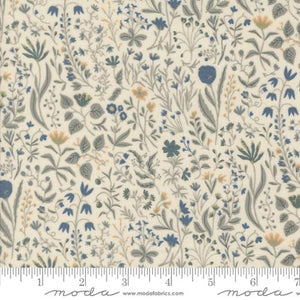 cream, Rainier Collection Mountain Meadow Cotton Fabric 38141