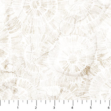 Sea Breeze Collection Sand Dollar Cotton Fabric DP27102 cream