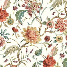 Season's Study Collection Floral Cotton Fabric 17836 cream