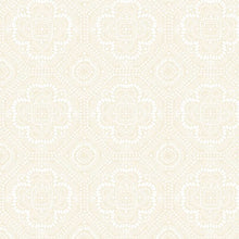 Season's Study Collection Grid Cotton Fabric 17840 cream