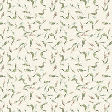 Season's Study Collection Small Floral Cotton Fabric 17838 cream